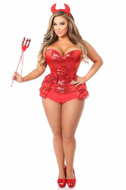 Top Drawer 5 PC Red Hot Devil Costume.