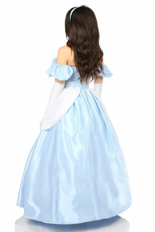 Top Drawer 6 PC Fairytale Princess Corset Costume.
