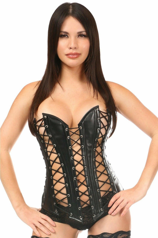Top Drawer Lace-Up Steel Boned Over Bust Corset.