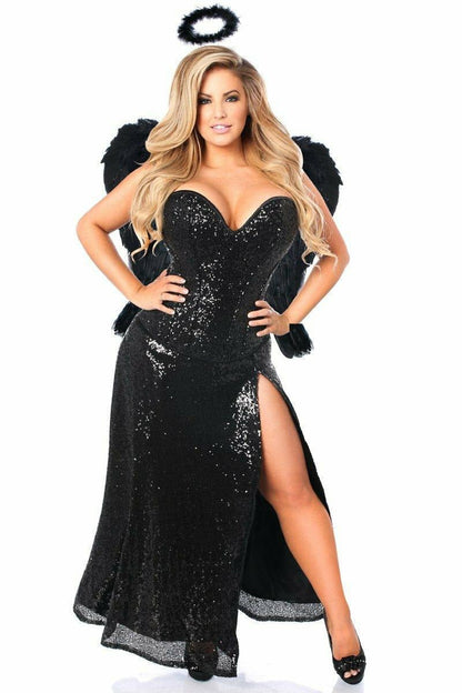 Top Drawer Premium Dark Angel Corset Costume.