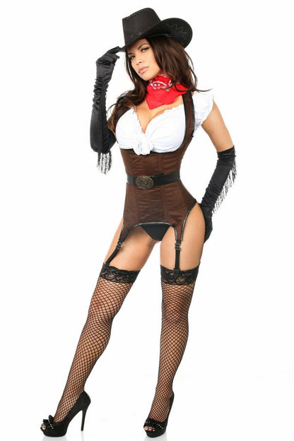 Top Drawer "Ride 'em Cowgirl" Premium Corset Costume.